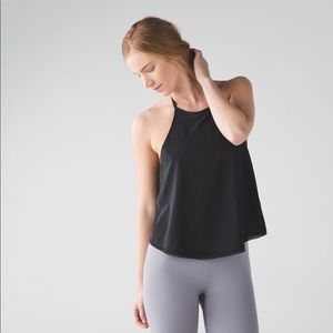 lululemon athletica Free Spirt Tank Black Sz 4